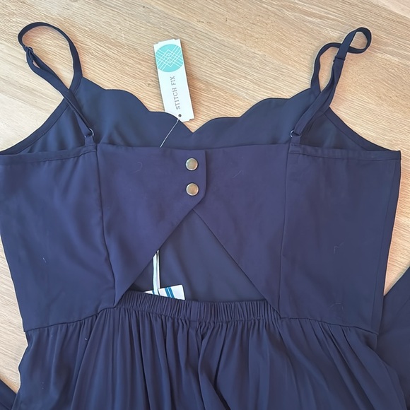 NWT Navy Romper - Picture 5 of 7